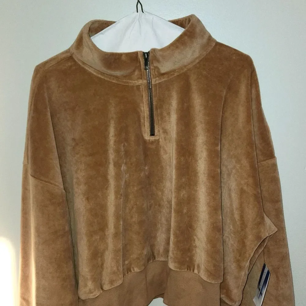 Abound size 2X tan sweatshirt - Picture 2 of 4
